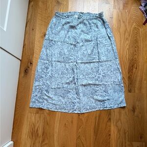 Wonderly Blue Floral Skirt